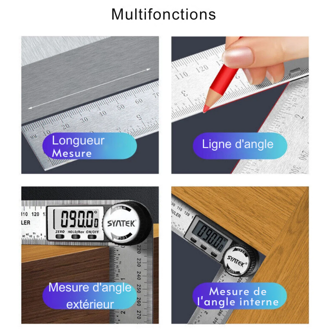 📐Règle d'angle à affichage numérique📏