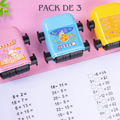 Math'Print - dispositif éducatif pour enfants - lot de 3