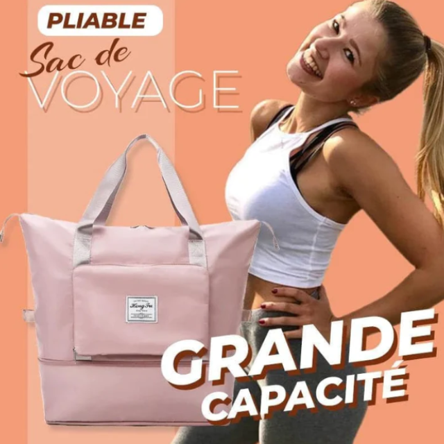 Sac de voyage pliable de grande capacité🤩👜- En Stock - MC ECOM Tahiti