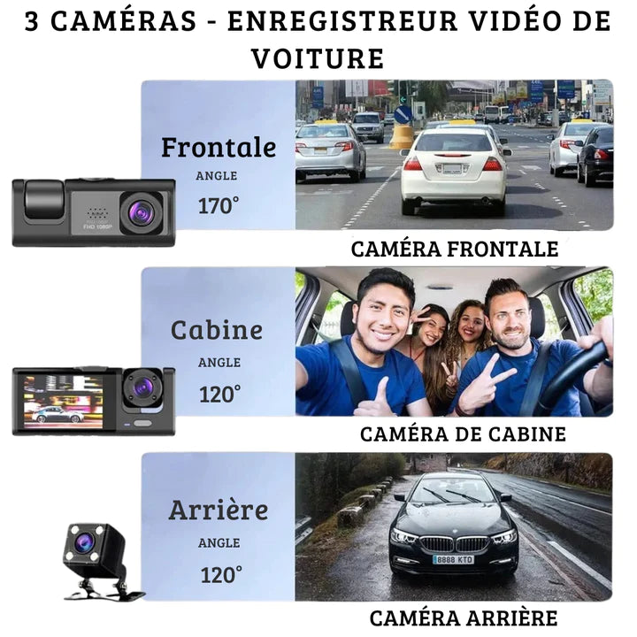 🤩 Caméra Dash Cam Pro HD pour Voiture 🚗 - En Stock - MC ECOM Tahiti