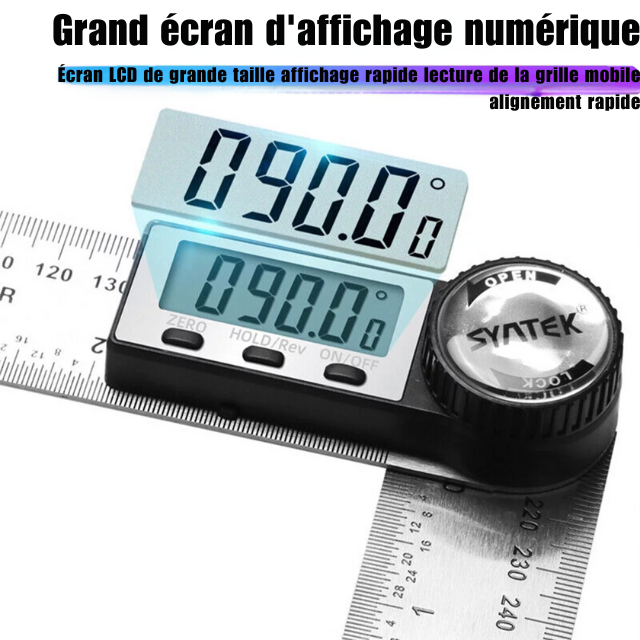 📐Règle d'angle à affichage numérique📏