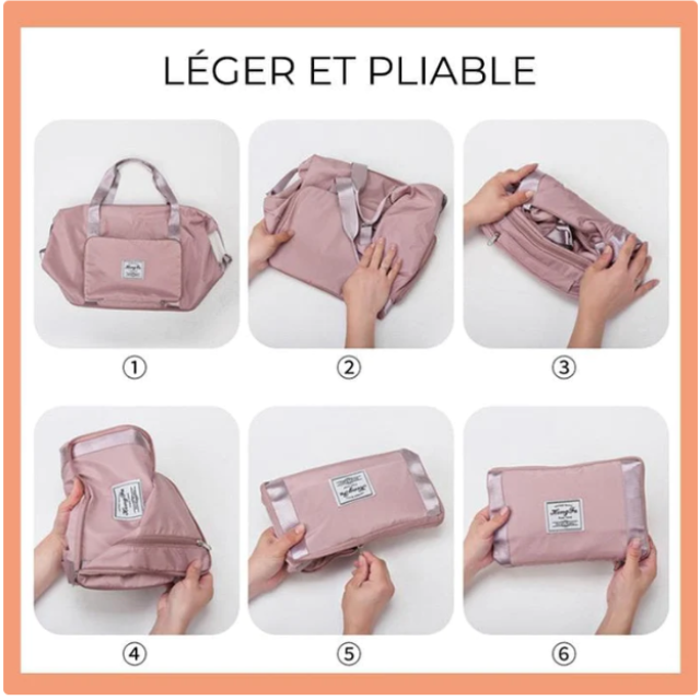 Sac de voyage pliable de grande capacité🤩👜- En Stock - MC ECOM Tahiti