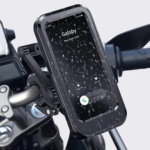 Support de téléphone portable étanche pour motos / vélos