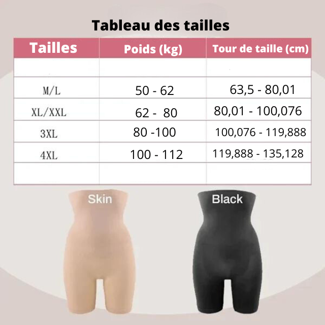 Pantalon de lifting du ventre et des hanches - En stock - MC ECOM Tahiti