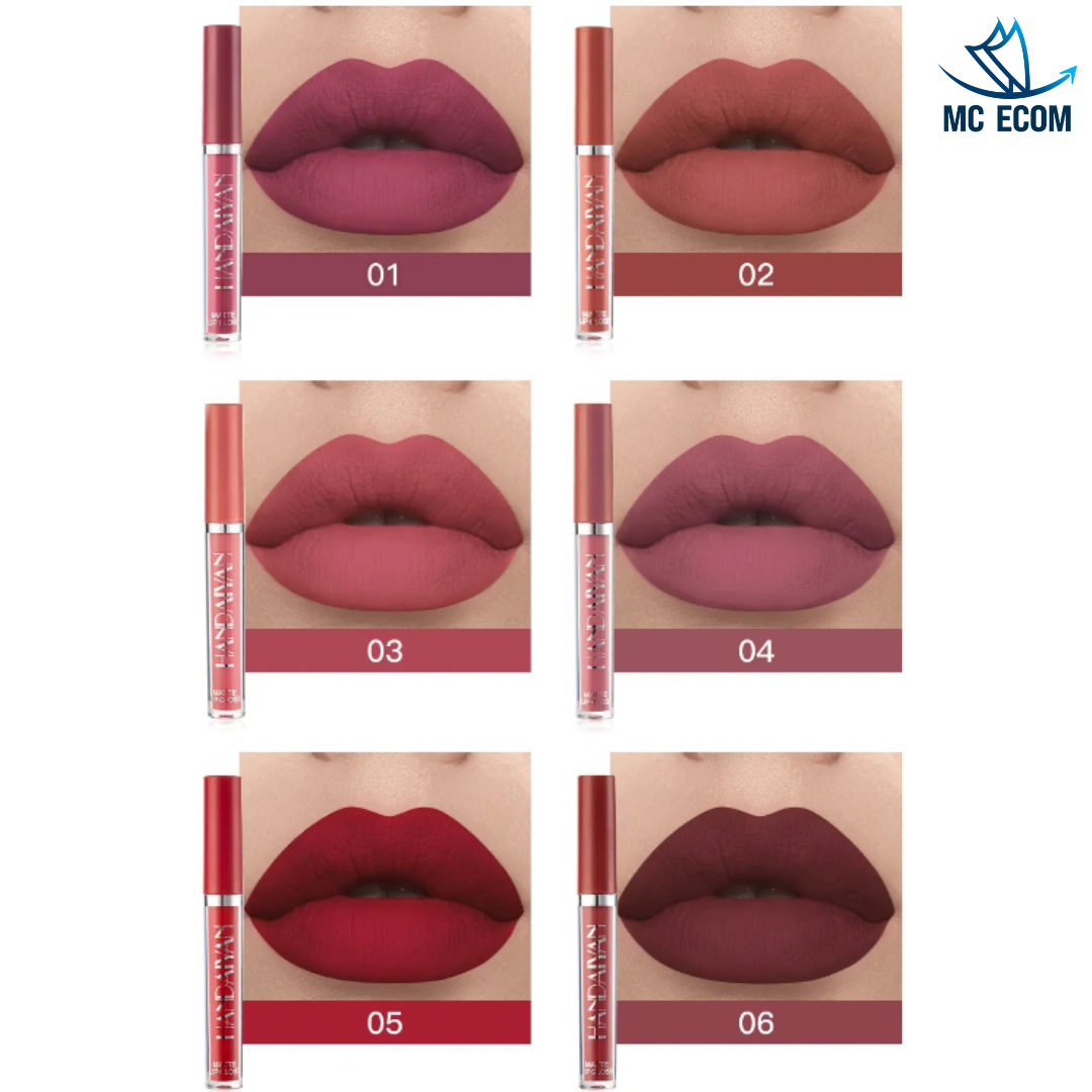 KissLips Box - Lot de 6 rouge à lèvres