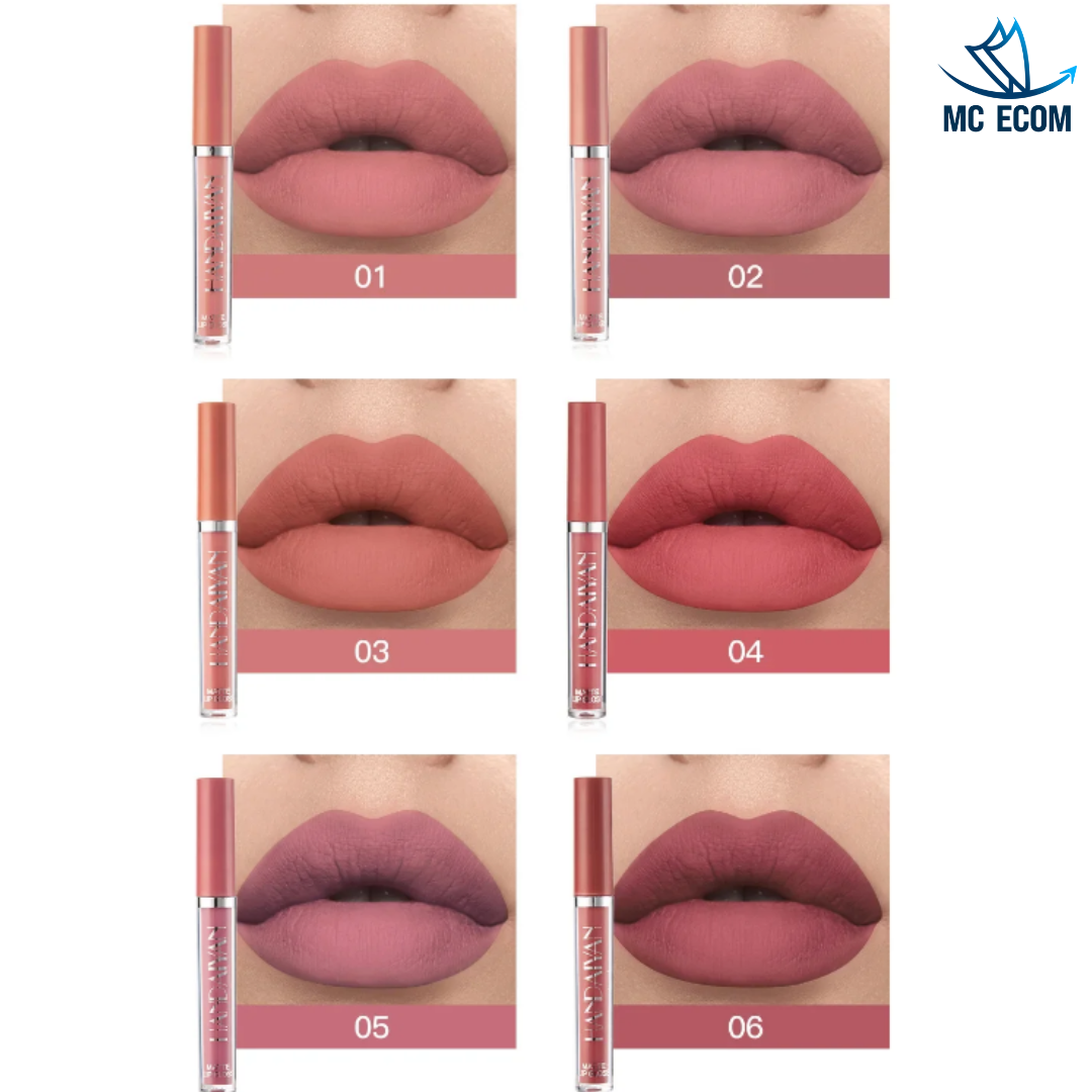 KissLips Box - Lot de 6 rouge à lèvres