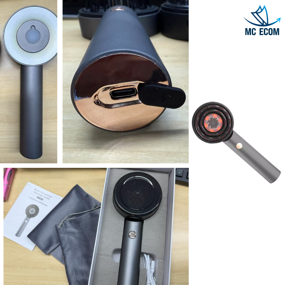 CapiGlow BREO • Brosse massante pour cuir chevelu