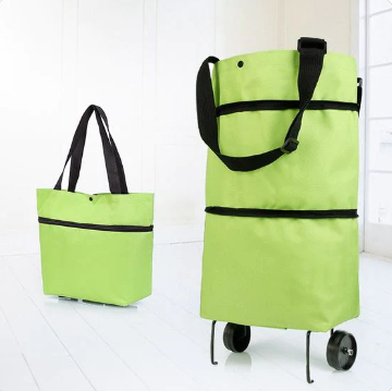 Sac de courses pliable avec roulettes🤩 - En précommande - MC ECOM Tahiti