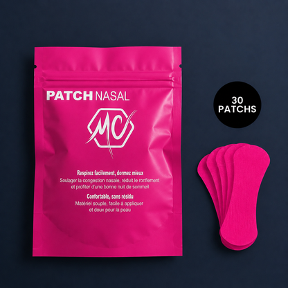 Patch Nasal Anti‑Ronflement MC – 30 bandelettes