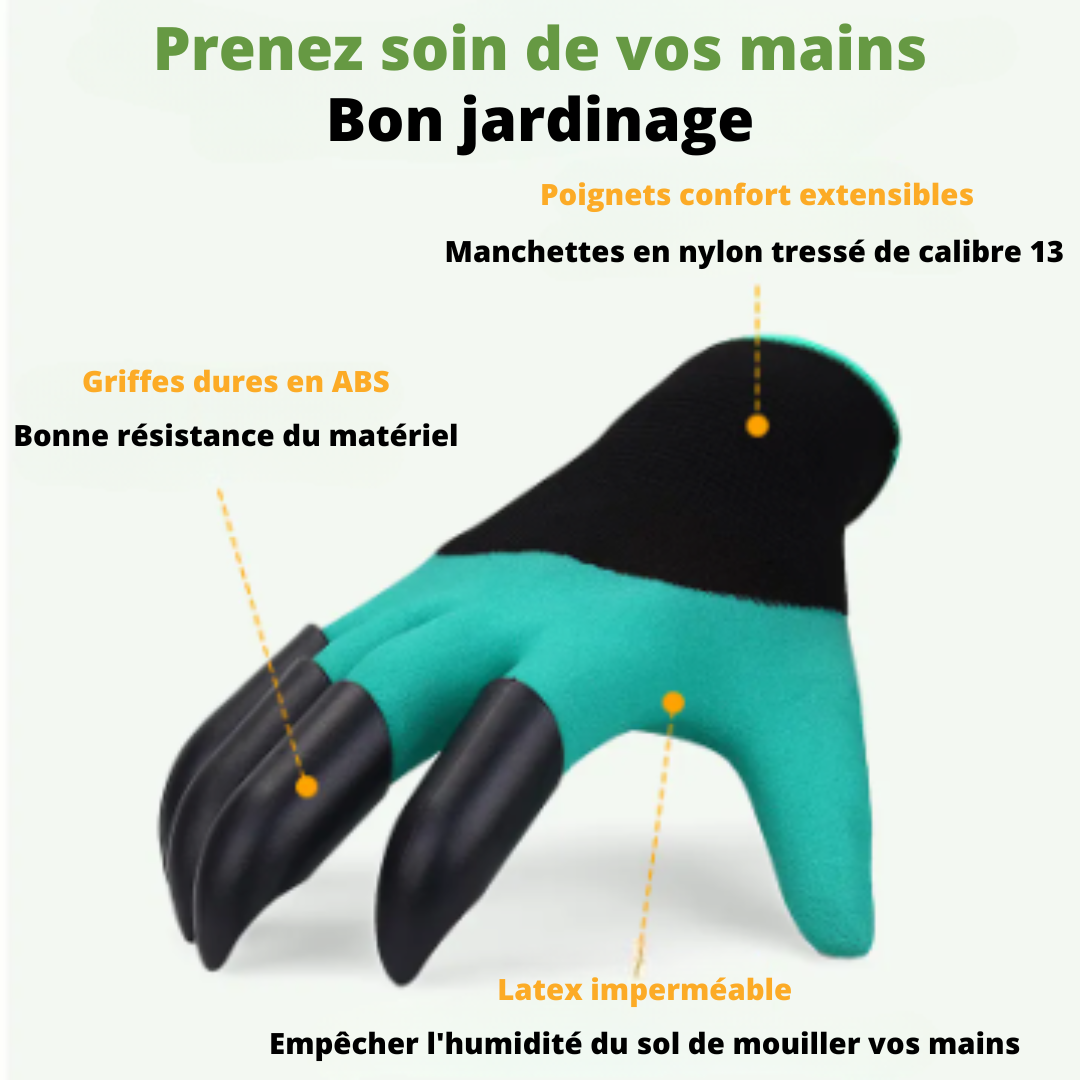 Gants de jardinage renforcés - En stock - MC ECOM Tahiti