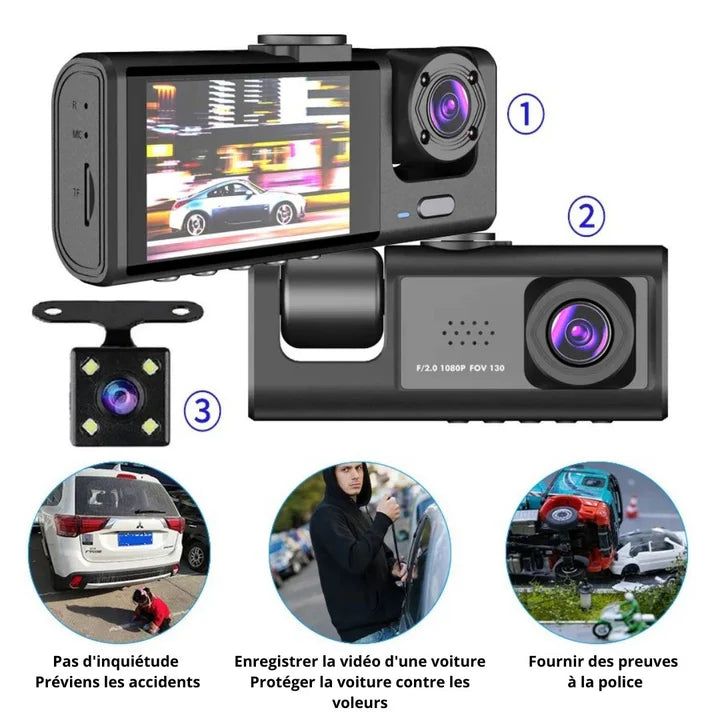 🤩 Caméra Dash Cam Pro HD pour Voiture 🚗 - En Stock - MC ECOM Tahiti