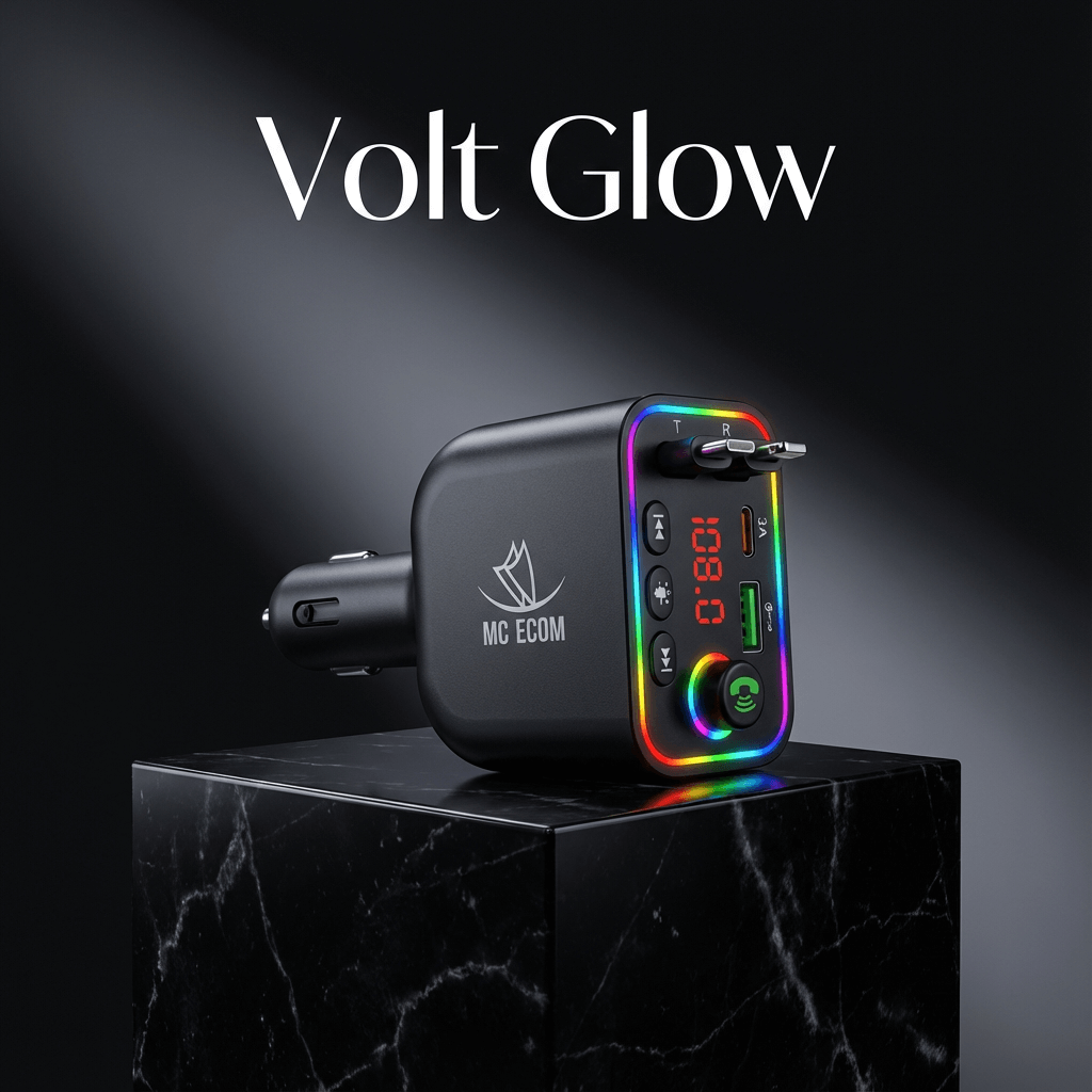 VoltGlow™ 4-en-1 - Adaptateur allume-cigare multifonctions